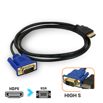 HDMI Male To VGA Male Cable